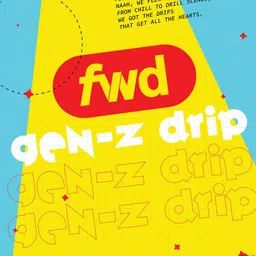 glitchez Chill Mode On Typography Applique T-Shirt image 5