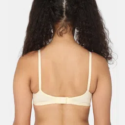 NAIDU HALL Pack of 3 Cotton Everyday Bra Non Padded Medium Coverage All Day Comfort image 2