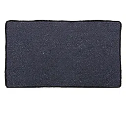 Kuber Industries Set Of 3 Black & Brown Anti Slip Door Mat image 3