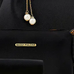 Bagsy Malone Black Solid Handheld Bag image 3