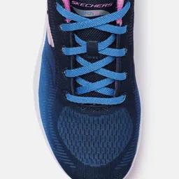 Skechers Women Navy Blue Arch Fit Vibrant Step Sneakers image 2