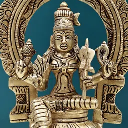 Exotic India Goddess Rajarajeshwari Showpiece image 3