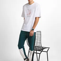 NOBERO Men Oversized Graphic Printed T-shirt image 2