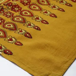 Taavi Block Printed Ajrakh Pure Cotton Dupatta image 5