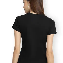 Fabflee Women Multicoloured 3 Printed T-shirt image 4