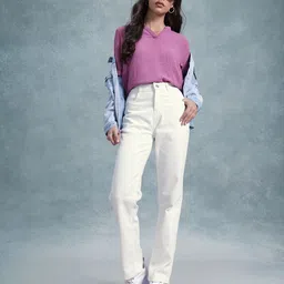 The Roadster Life Co. Women Straight Fit Jeans image 5