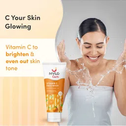 Mylo Unisex Vitamin C Refreshing & Brightening Face Wash -100 ml image 4