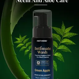 MENHOOD Intimate Foam Wash Green Apple - 100 ml image 4
