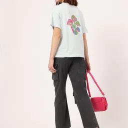 DressBerry Cozy Canvas Printed Relaxed T-shirt image 5
