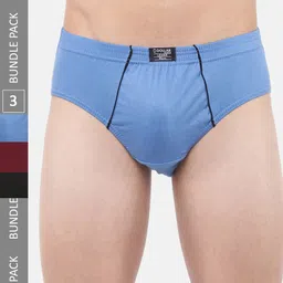 Dollar Lehar Super Combed Cotton Men Pack Of 3 Briefs-picture-31