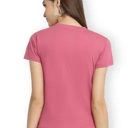 Fabflee Women Multicoloured 3 Printed T-shirt image 3