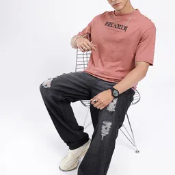 glitchez Street Dope Printed Relaxed Fit T-shirt image 3