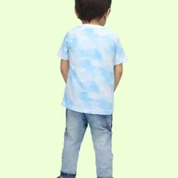NUSYL Kids Pack Of Three Tie and Dye Dyed T-shirt image 3