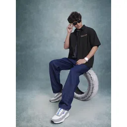 The Roadster Life Co. Relaxed Fit Drop-Shoulder Sleeves Pure Cotton Casual Shirt image 3