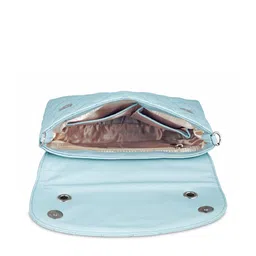 FLYING BERRY Grey Quilted Sling Bag image 2