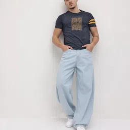 The Roadster Lifestyle Co. Men Typography Printed T-shirt image 2