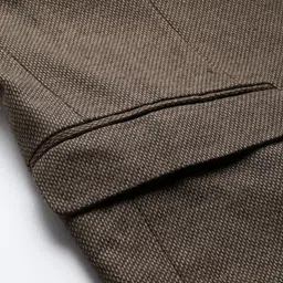 INVICTUS Men Brown Self Design Regular Fit Casual Blazer image 5