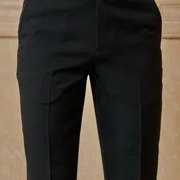 Tasva Men Mid-Rise Trousers image 3