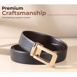 Killer Men Textured PU Reversible Formal Belt image 3