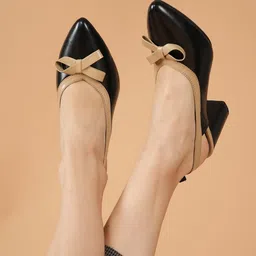 Lavie Party Block Sandals with Bows image 4