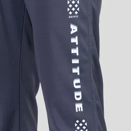 ZEFFIT Men Pack Of 2 Printed Mid Rise Track Pants image 3