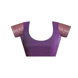 KALINI Woven Design Zari Silk Blend Paithani Saree image 4