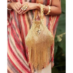 Sugarcrush Golden Mannat Potli Bag image 1