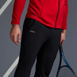 Men Tennis Pant Dry 500 Black-image-62