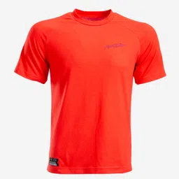 ADULT CRICKET ROUND NECK T-SHIRT CT 500 RED-image-83