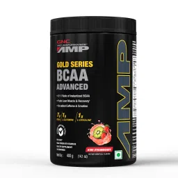 GNC AMP Gold Series BCAA Advanced | Fastest Muscle Recovery | Maximized Workout Performance | Formulated In USA | 7g BCAA | 1g L-Glutamine | 1g L-Citrulline | Kiwi Strawberry | 400 g-picture-39