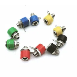 Green 4mm Banana Socket 312 Panel Socket image 2