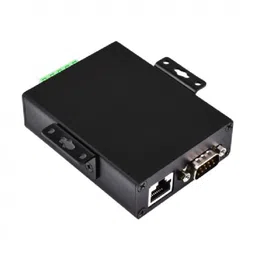 Waveshare Industrial Grade Serial Server RS232/485 To WiFi and Ethernet, Modbus Gateway, MQTT Gateway, Metal Case RJ45 network port image 2