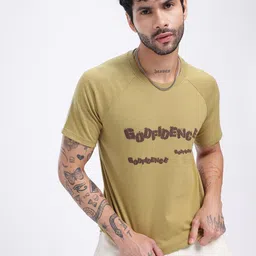 glitchez Statement Print Raglan Sleeve T-shirt-image-52