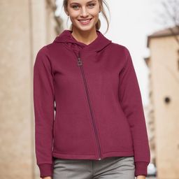 RARE Hooded Fleece Front-Open Sweatshirt-picture-29
