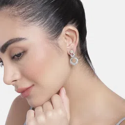 Estele Circular Drop Earrings-picture-33