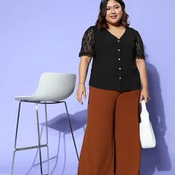 CURVE BY KASSUALLY Plus Size Top-picture-35