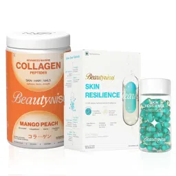 Beautywise Marine Collagen Pepties (Mango Peach) + Dual Action Skin Resilience Ceramides-image-80