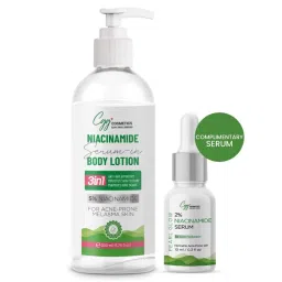 CGG Cosmetics 5% Niacinamide Serum In Body Lotion With Free Sample Of 2% Niacinamide Serum-image-30