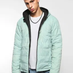 Bewakoof Multi Loose Fit Quilted Reversible Jacket image 1