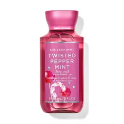 Bath & Body Works Twisted Peppermint Travel Size Body Wash-picture-13
