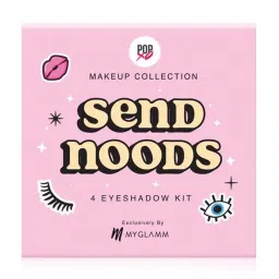 MyGlamm POPxo Makeup Collection 4 Eyeshadow Kit Send Noods - 4 gm image 3