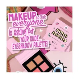 MyGlamm POPxo Makeup Collection 4 Eyeshadow Kit Send Noods - 4 gm image 4