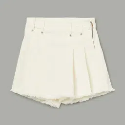 Fame Forever by Lifestyle Kids White Regular Fit Skirt-picture-25