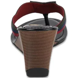 Catwalk Women's Blue Thong Wedges image 5