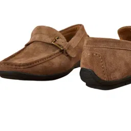 Code By Lifestyle Men's Camal Top Stag Tpe Dune Loafers image 5