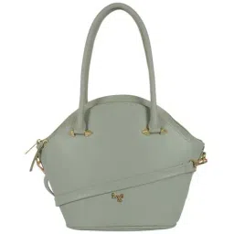 Baggit Green Solid Medium Handbag-image-16