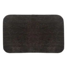 BIANCA Ultra-Soft Fluffy Bath Mat With Non-Slip Rubber Backing -1pc Medium (plush) solid-brown image 2