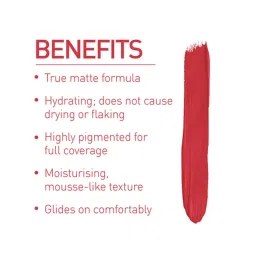 MyGlamm LIT Liquid Velvet Matte Lipstick Lover - 3 ml image 3