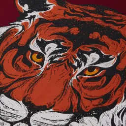 Dillinger Maroon Printed Sweatshirt image 5