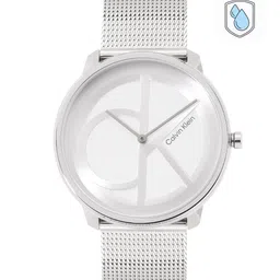 Calvin Klein Unisex Iconic Brand Logo Patterned Analogue Watch 25200027 image 1